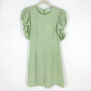 Billie the Label Helena Mini Dress Women’s Size 2 Sage Green NWT